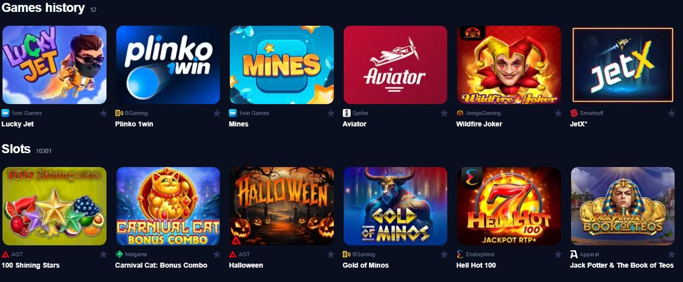 top games top games 1win casino